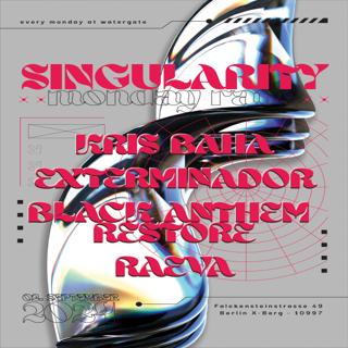 Singularit Monday Rave