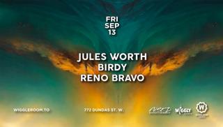 Free Entry* - Jules Worth - Birdy - Reno Bravo