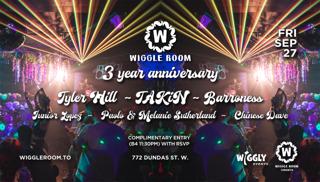 Wiggle Room 3 Year Anniversary