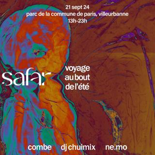 Voyage Au Bout De L'Été ☼ Open Air ☽ W. Combe, Dj Chuimix & Ne Mo