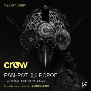 Crow Techno Club With Pan-Pot And Popof