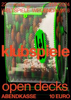 Klubspiele (Open Decks Edition)