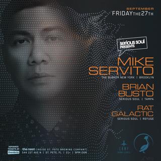 Mike Servito (The Bunker, Ny) ~ Brian Busto (Tampa) ~ Rat Galactic (St. Pete) At The Nest