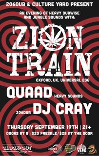 Zion Train, Quaad, Dj Cray