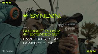 Synden. With George B2B Ployzz Extended Set