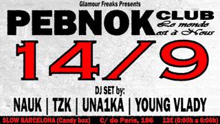 Glamour Freaks Pres. Pebnok Club (Sala Candy Box)