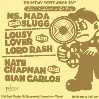 Lisa'S Kickback Vs. Get Busy: Ms. Mada B2B Slugg, Lousy Lover B2B Lord Rash & More