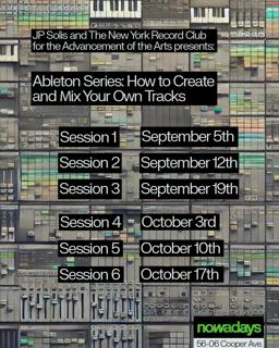 Ableton Series: How To Create And Mix Your Own Tracks, Part 1