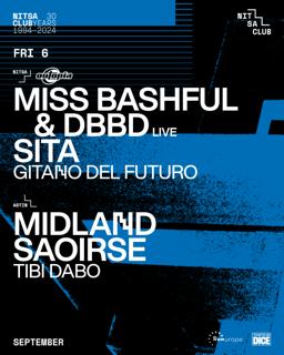 Outopia: Miss Bashful & Dbbd Live · Sita · Gitano Del Futuro / Midland · Saoirse