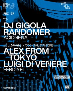 Dj Gigola · Randomer / Somoslas X Cocktail D'Amore: Alex From Tokyo · Luigi Di Venere