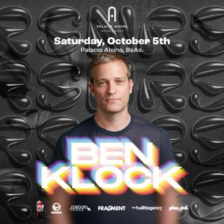 Sonora Pres. Ben Klock - 05/10/2024