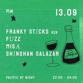 Pbn W/ Franky Sticks B2B Fuzz - Misa - Shinshan Salazar