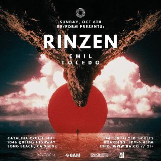 Re/Form Presents: Rinzen & Emil Toledo (Catalina Cruise Ship)