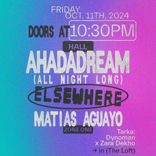 Ahadadream (All Night Long), Matias Aguayo, Tarka: Dynoman X Zara Dekho