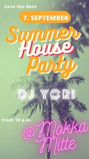 Summer House Party At Mokka Mitte Bar