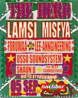 The Herd Presents: Lamsi, Misfya, Foruwaa, Lee-Anngineering, Shaun D & More