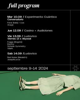 Week No. 2 / Experimento Cuantico + Ludovico + Abyssal