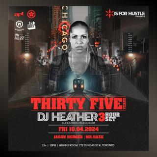 Dj Heather 3Hr Set - 35 Years Tour (Toronto)