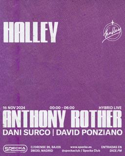 Anthony Rother | Halley