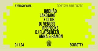 Aura Weekender Part Ii Mit Rødhåd, Jako Jako, X Club. Uvm