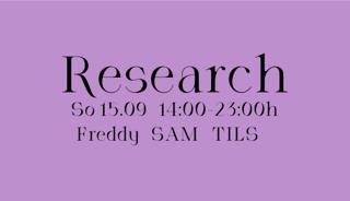 Research With Freddy, Sam & Tils