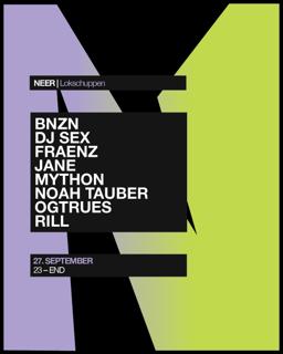 Neer Open Air W.| Ogtrues, Dj Sex, Bnzn, Mython 