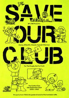 Save Our Club! W Abena, Atalaya, Chandé & Hannah O'Gorman