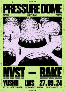 Pressure Dome 5Th Birthday With Nvst, Bake B2B Yushh & Lws