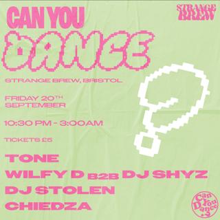 Can You Dance? Tone, Wilfy D, Dj Stolen, Dj Shyz, Chiedza