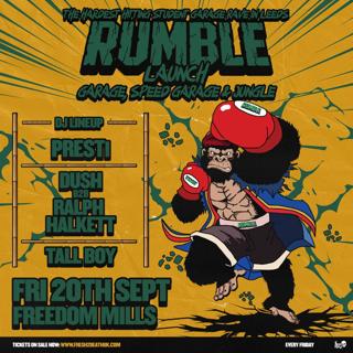 Rumble Launch With Presti - Garage, Speed Garage & Jungle