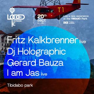 Locked Outdoor Pres. Fritz Kalkbrenner Live + Dj Holographic + Gerard Bauza + I Am Jas Live