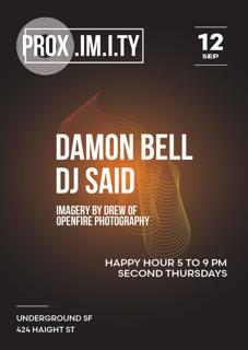 Prox. Happy Hour W// Damon Bell & Dj Said - Fatsouls Records - Sf