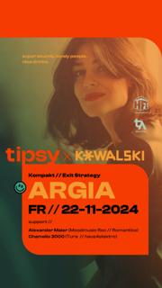 Tipsy.Klub With Argia (Kompakt / Exit Strategy)