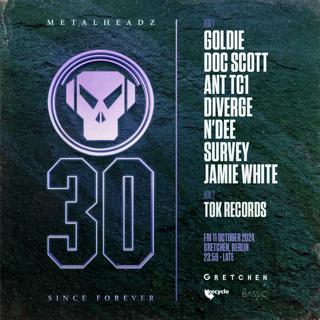 Recycle Presents: 30 Years Of Metalheadz Feat. Goldie, Doc Scott, Ant Tc1, Diverge