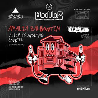 Modular Pres. Amalia Balbontin, Alice Youngling, Sadkiel - By Ciutat Electronica