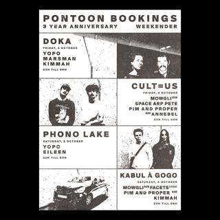 Pontoon 3-Year Anniversary With Mowgli, Facets, Pim And Proper & Kimmah