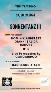 Sonnentanz Iii - Closing Party