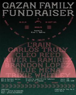 Gazan Family Fundraiser: A Direct Aid Benefit Show