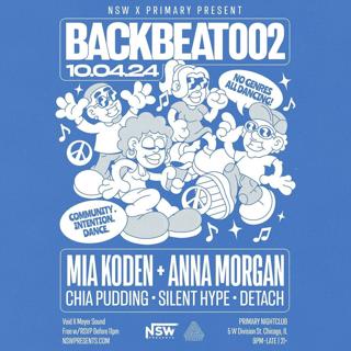 Nsw X Primary Present: Backbeat 002