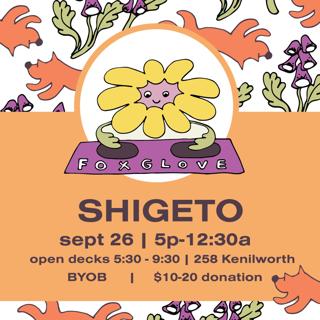 Shigeto [Extended Set] + Night Market + Open Decks