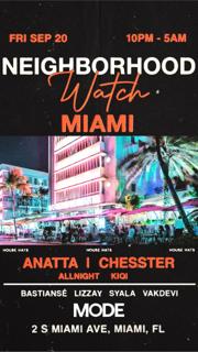 Neighborhood Watch: Anatta And Chesster