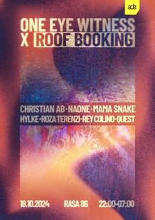 Ade: One Eye Witness X Roof Booking