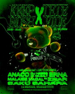 Keep Hush Live Paris: Tete Vide