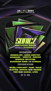 Sonicz B-Day Bash - Hardstyle & Techno