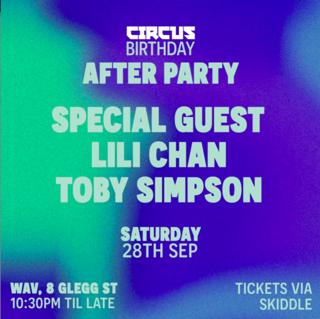 Circus Birthday Official After Party At Wav