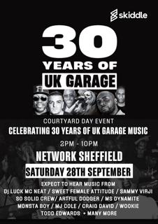 30 Years Of Uk Garage Music Courtyard Day Party