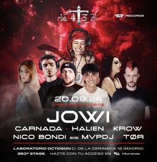 H4T3R Exclusive Madrid Opening With Jowi & Carnada