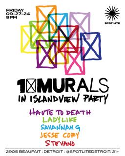 1Xrun Presents: Murals In Islandview Party