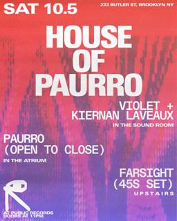 House Of Paurro: Violet + Kiernan Laveaux / Paurro / Farsight [45S Set]