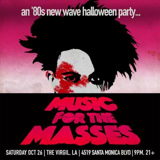 Music For The Masses: Dark 80'S New Wave Halloween